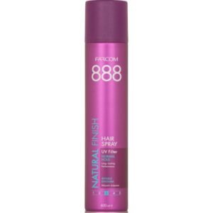 Farcom 888 Natural Finish Hairspray 400ml