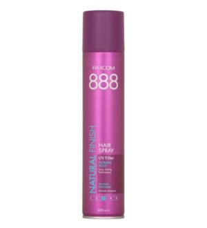Farcom 888 Natural Finish Hairspray 400ml