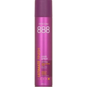 Farcom 888 Ultimate Finish Hairspray 400ml