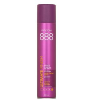 Farcom 888 Ultimate Finish Hairspray 400ml