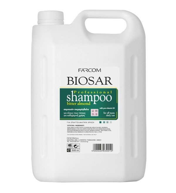 biosar 3500 Farcom Biosar Σαμπουάν Πικραμύγδαλο 3500ml