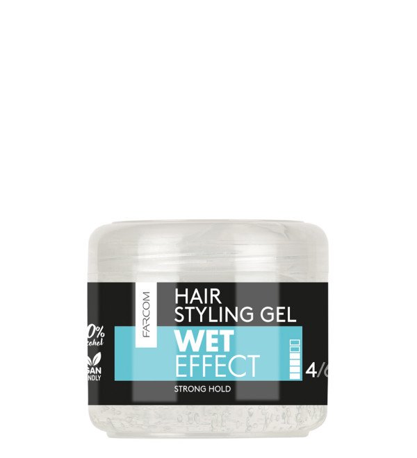 Farcom Gel Μαλλιών Wet Effect 250ml