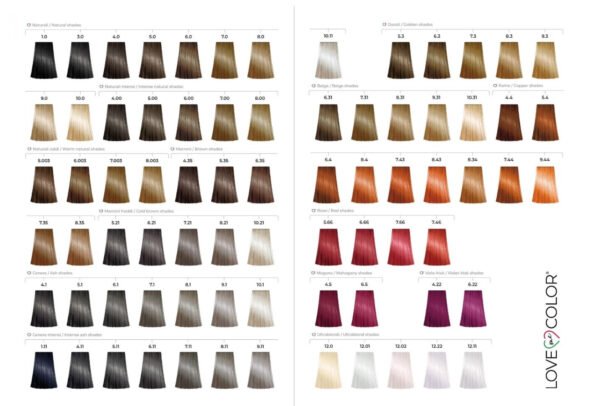 love me katalogos Love Me Color Βαφή Μαλλιών 100ml