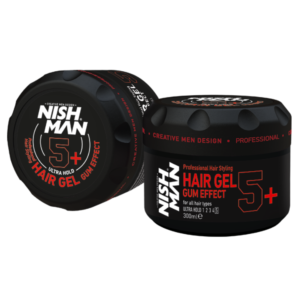 nishman gum effect Nishman Hair Gel Gum Effect 5+ Ultra Hold 300ml