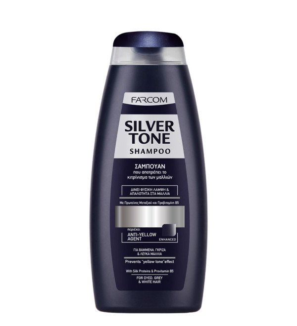 Farcom Σαμπουάν Silvertone 500ml