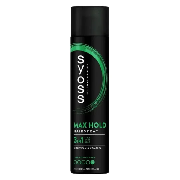 Syoss Max Hold Hairspray 400ml