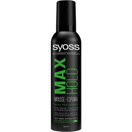 Syoss Max Hold Mousse 250ml