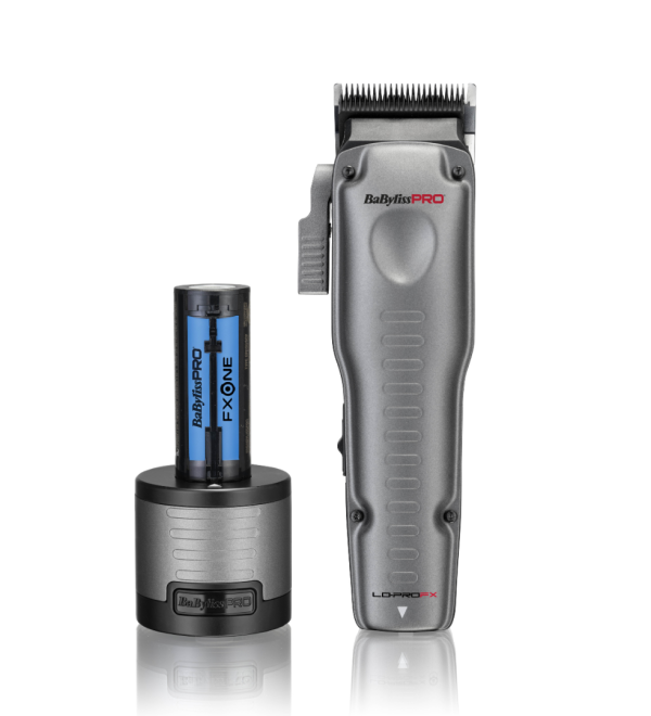 287921-U8fF9 Babyliss Pro Lo-Pro Fxone Dark Grey Κουρευτική Μηχανή FX829E