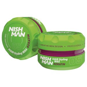 5 Nishman Hair Styling Wax 05 Keratin 150ml