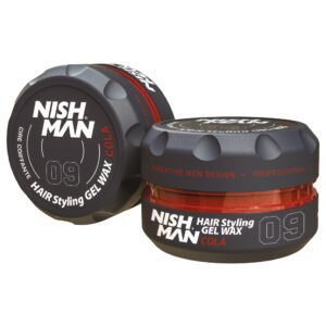 9 Nishman Hair Styling Gel Wax 09 Cola 150ml
