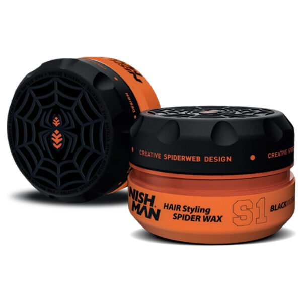 S1 Nishman Hair Styling Spider Wax S1 Blackwidow 150ml