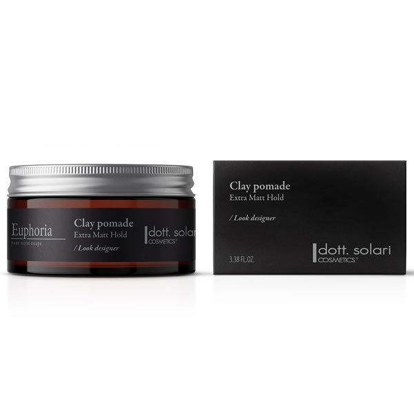 Euphoria Clay Pomade Extra Matt Hold 100ml
