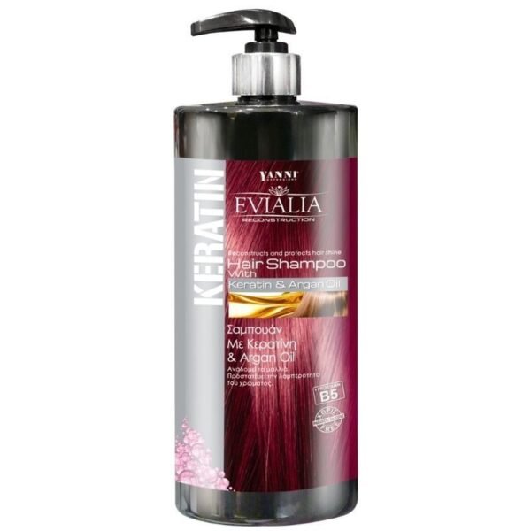 evialia keratin 1000 Evialia Σαμπουάν Keratin 1000ml