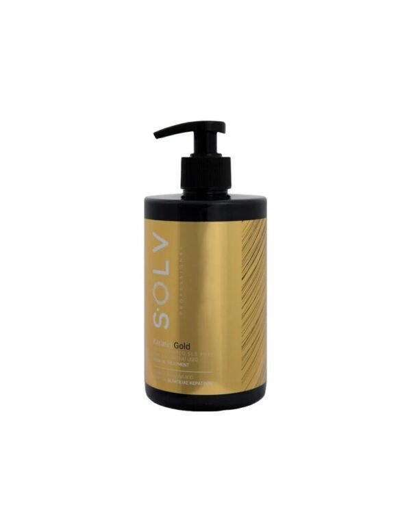 solv gold keratin 500 Solv Σαμπουάν Κερατίνης SLS Free 500ml