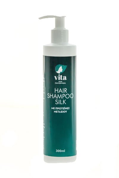 vita silk 300 Vita Σαμπουάν με Πρωτεϊνες Μεταξιού 300ml